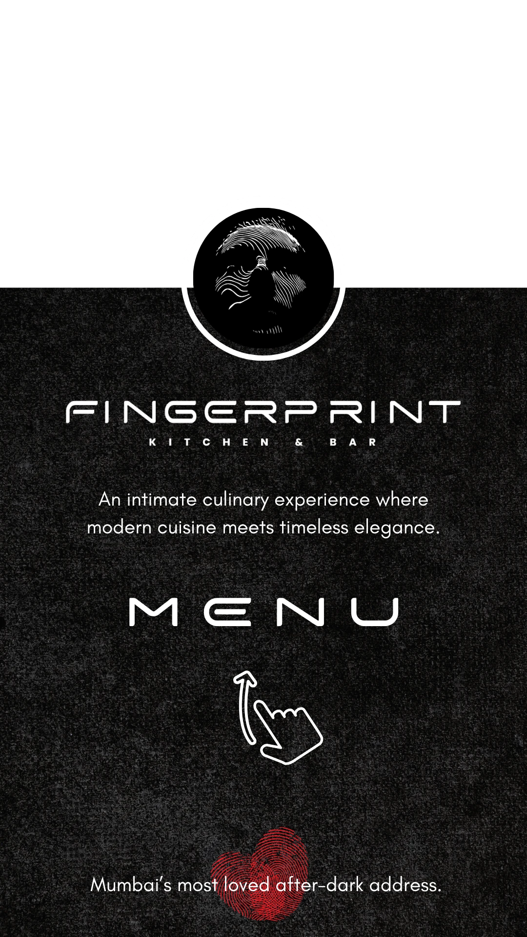 Fingerprint Kitchen & Bar menu
